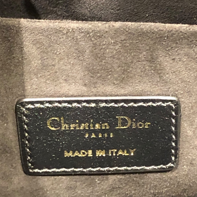 クリスチャン・ディオール Christian Dior エッセンシャルミディアム M87210ZVJM900 ブラック ラム レディース ハンドバッグ