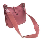 エルメス HERMES エヴリン3PM □O ローズウッド×SV金具 トリヨン レディース ショルダーバッグ