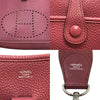 エルメス HERMES エヴリン3PM □O ローズウッド×SV金具 トリヨン レディース ショルダーバッグ