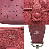 エルメス HERMES エヴリン3PM □O ローズウッド×SV金具 トリヨン レディース ショルダーバッグ