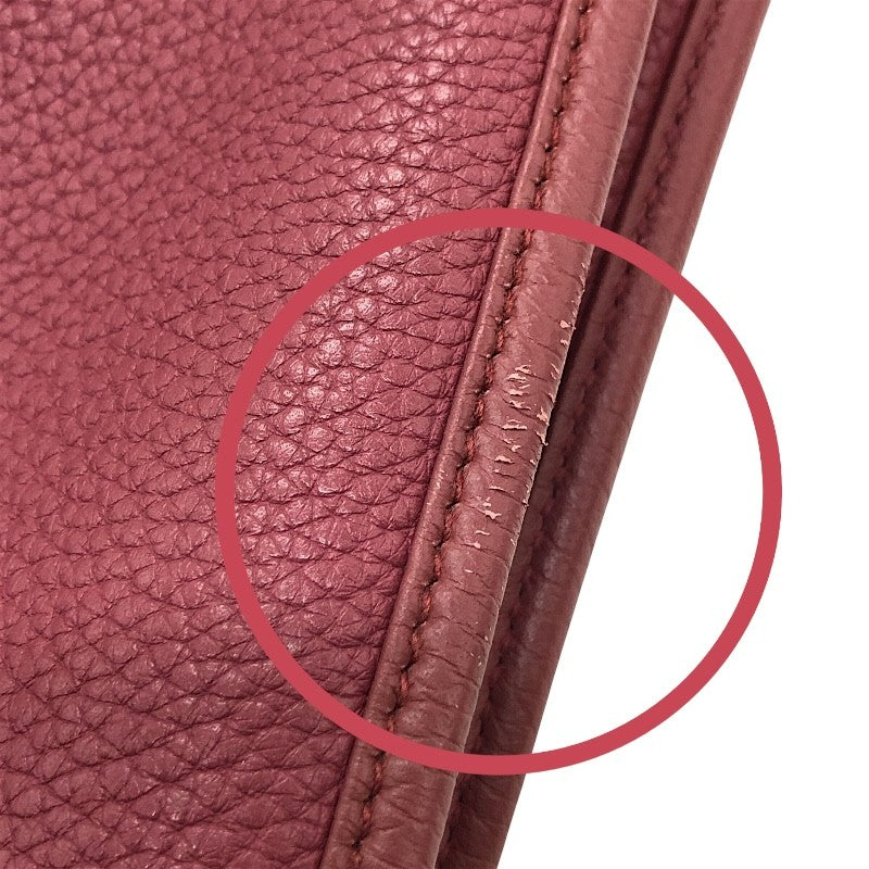 エルメス HERMES エヴリン3PM □O ローズウッド×SV金具 トリヨン レディース ショルダーバッグ