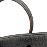 エルメス HERMES バーキン35 □J刻 ブラック GD金具 トリヨン レディース トートバッグ