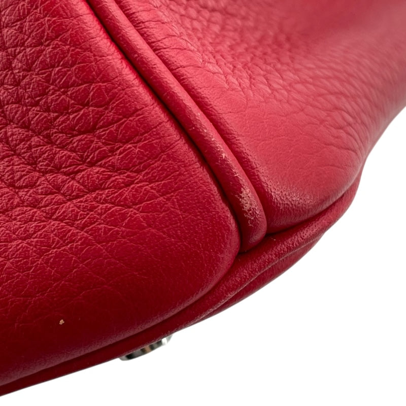 エルメス HERMES バーキン30 T刻印 ルージュカザック SV金具 トリヨン レディース ハンドバッグ