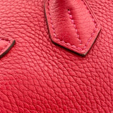エルメス HERMES バーキン30 T刻印 ルージュカザック SV金具 トリヨン レディース ハンドバッグ