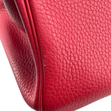 エルメス HERMES バーキン30 T刻印 ルージュカザック SV金具 トリヨン レディース ハンドバッグ