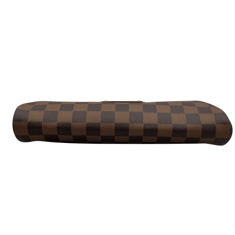 ルイ・ヴィトン LOUIS VUITTON エヴァ N55213 エベヌ ダミエ・キャンバス/レザー レディース ショルダーバッグ
