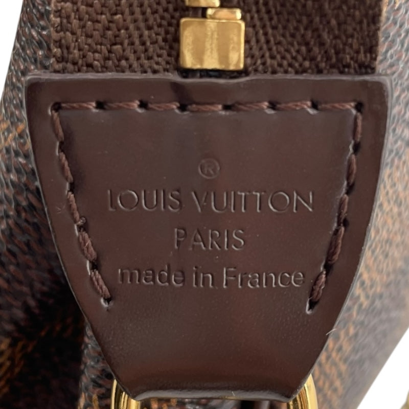 ルイ・ヴィトン LOUIS VUITTON エヴァ N55213 エベヌ ダミエ・キャンバス/レザー レディース ショルダーバッグ