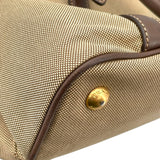 プラダ PRADA ロゴジャガード ハンドバッグ BN2832 ブラウン ゴールド金具 キャンバス/レザー レディース ショルダーバッグ