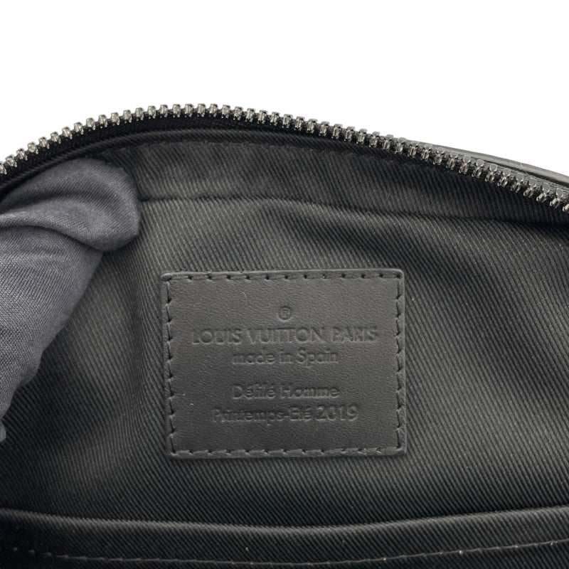 ルイ・ヴィトン LOUIS VUITTON ソーラーレイ ユティリティ サイドバッグ M44477 ブラウン モノグラム・マカサー メンズ ショルダーバッグ