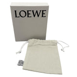 ロエベ LOEWE クロスブレイデッドキーリング べ―ジュ/オレンジ クラシックカーフ レディース チャーム