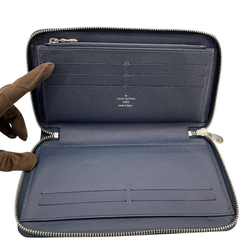 ルイ・ヴィトン LOUIS VUITTON ジッピーオーガナイザー M62644 ブルーマリーヌ エピ メンズ 長財布