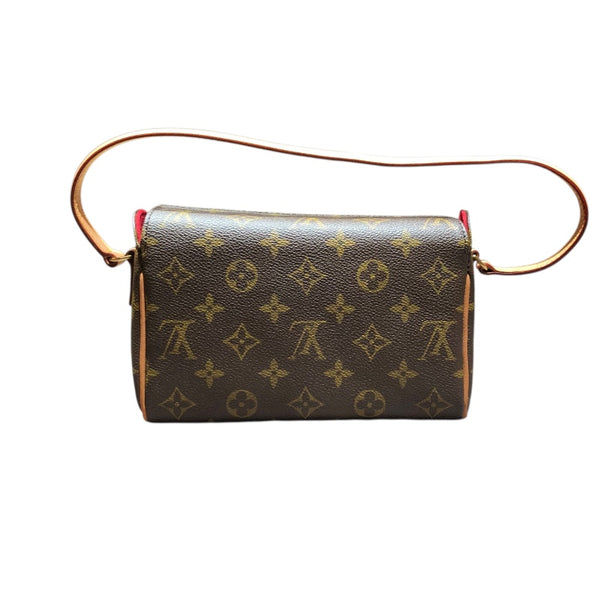 ルイ・ヴィトン LOUIS VUITTON レシタル M51900 ブラウン モノグラムキャンバス レディース ハンドバッグ
