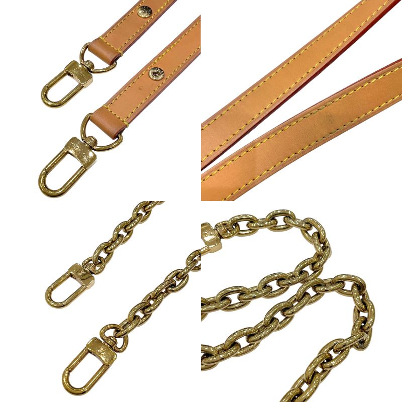 ルイ・ヴィトン LOUIS VUITTON ループ M81098 ブラウン モノグラム・キャンバス/レザー レディース ショルダーバッグ