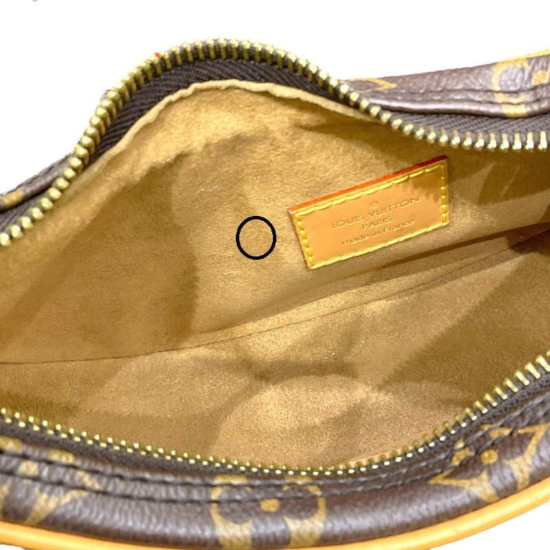 ルイ・ヴィトン LOUIS VUITTON ループ M81098 ブラウン モノグラム・キャンバス/レザー レディース ショルダーバッグ