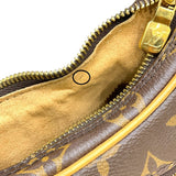 ルイ・ヴィトン LOUIS VUITTON ループ M81098 ブラウン モノグラム・キャンバス/レザー レディース ショルダーバッグ