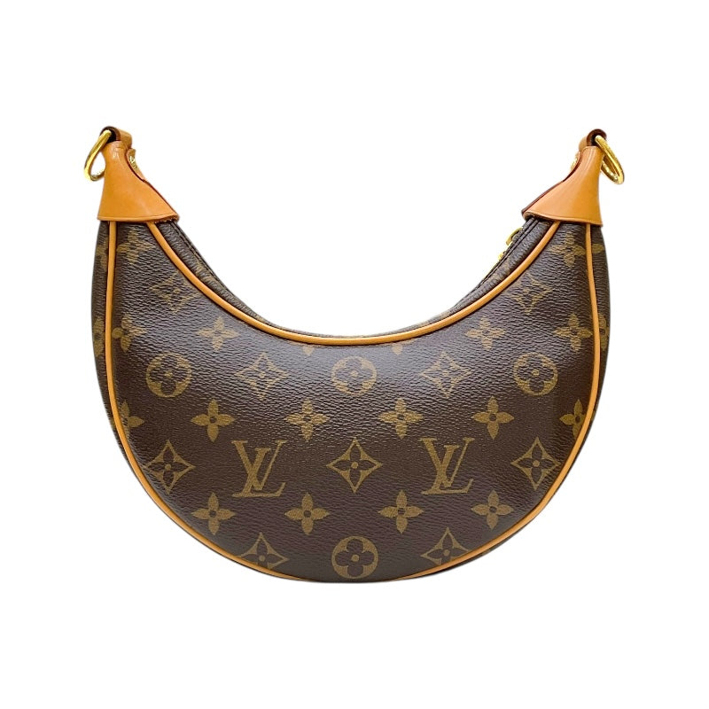 ルイ・ヴィトン LOUIS VUITTON ループ M81098 ブラウン モノグラム・キャンバス/レザー レディース ショルダーバッグ