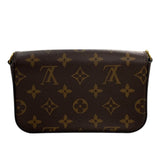 ルイ・ヴィトン LOUIS VUITTON ミュルティポシェットフェリシー M80091 モノグラム×グリーン レディース ショルダーバッグ