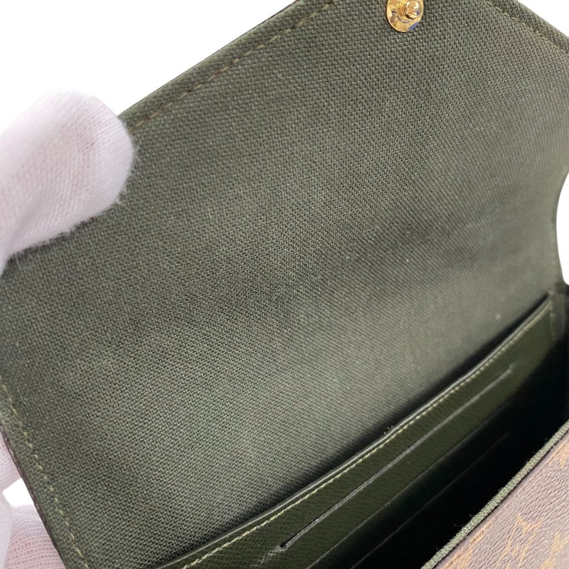 ルイ・ヴィトン LOUIS VUITTON ミュルティポシェットフェリシー M80091 モノグラム×グリーン レディース ショルダーバッグ
