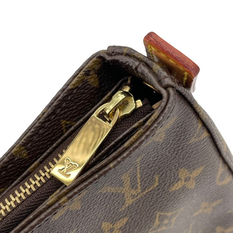 ルイ・ヴィトン LOUIS VUITTON ルーピングMM M51146 ブラウン モノグラムキャンバス レディース ショルダーバッグ