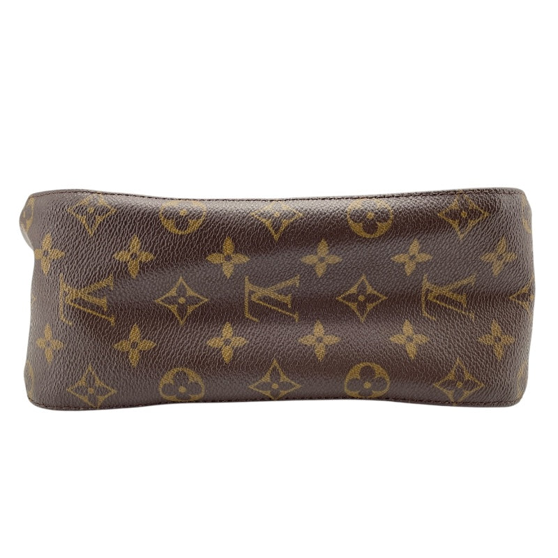 ルイ・ヴィトン LOUIS VUITTON ルーピングMM M51146 ブラウン モノグラムキャンバス レディース ショルダーバッグ