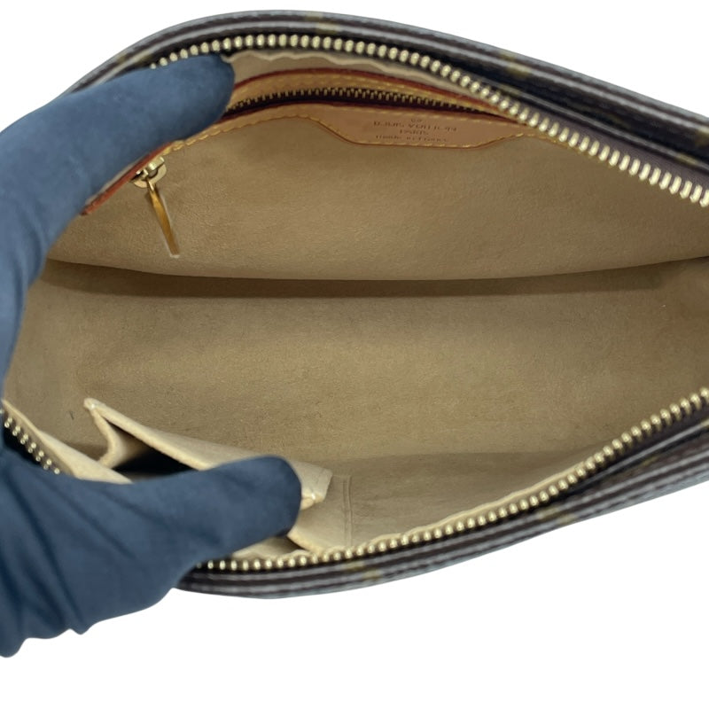 ルイ・ヴィトン LOUIS VUITTON ルーピングMM M51146 ブラウン モノグラムキャンバス レディース ショルダーバッグ