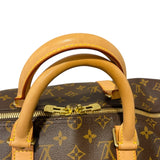 ルイ・ヴィトン LOUIS VUITTON キーポル50 M41426 ブラウン　ゴールド金具 モノグラム ユニセックス ボストンバッグ