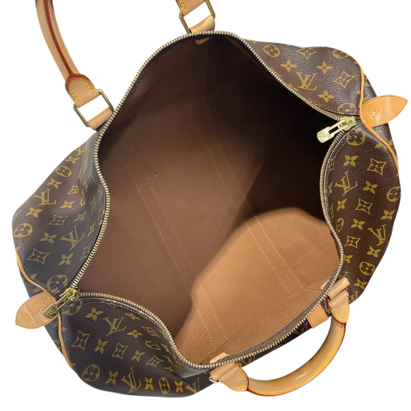 ルイ・ヴィトン LOUIS VUITTON キーポル50 M41426 ブラウン　ゴールド金具 モノグラム ユニセックス ボストンバッグ
