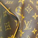 ルイ・ヴィトン LOUIS VUITTON キーポル50 M41426 ブラウン　ゴールド金具 モノグラム ユニセックス ボストンバッグ