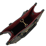 ルイ・ヴィトン LOUIS VUITTON オンザゴーPM M45659 ブラック モノグラム・アンプラント レディース トートバッグ