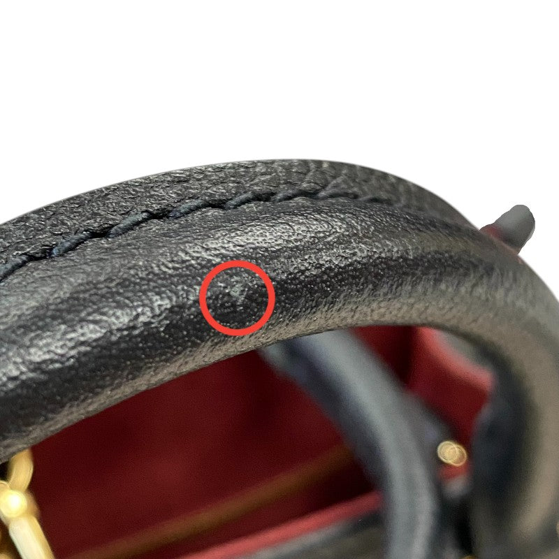 ルイ・ヴィトン LOUIS VUITTON オンザゴーPM M45659 ブラック モノグラム・アンプラント レディース トートバッグ