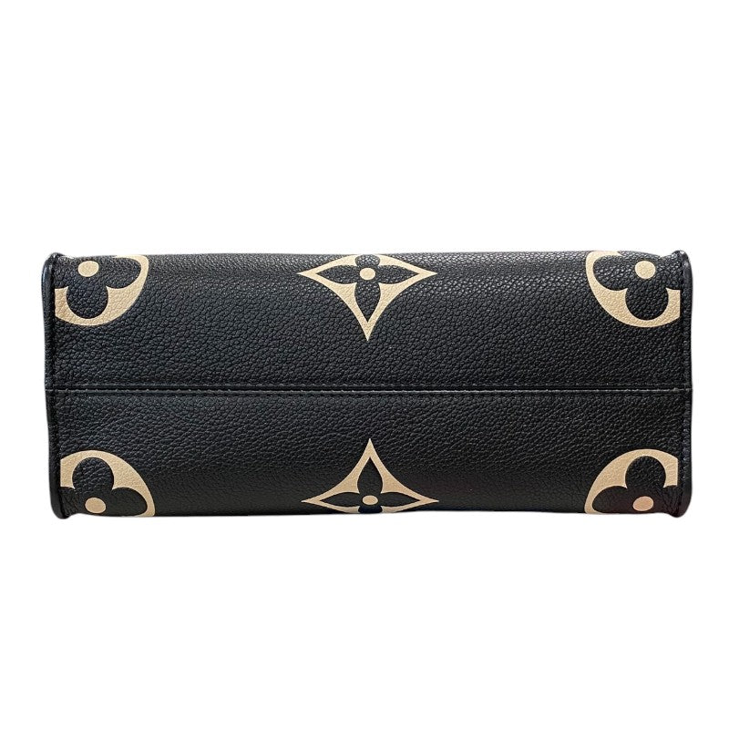 ルイ・ヴィトン LOUIS VUITTON オンザゴーPM M45659 ブラック モノグラム・アンプラント レディース トートバッグ