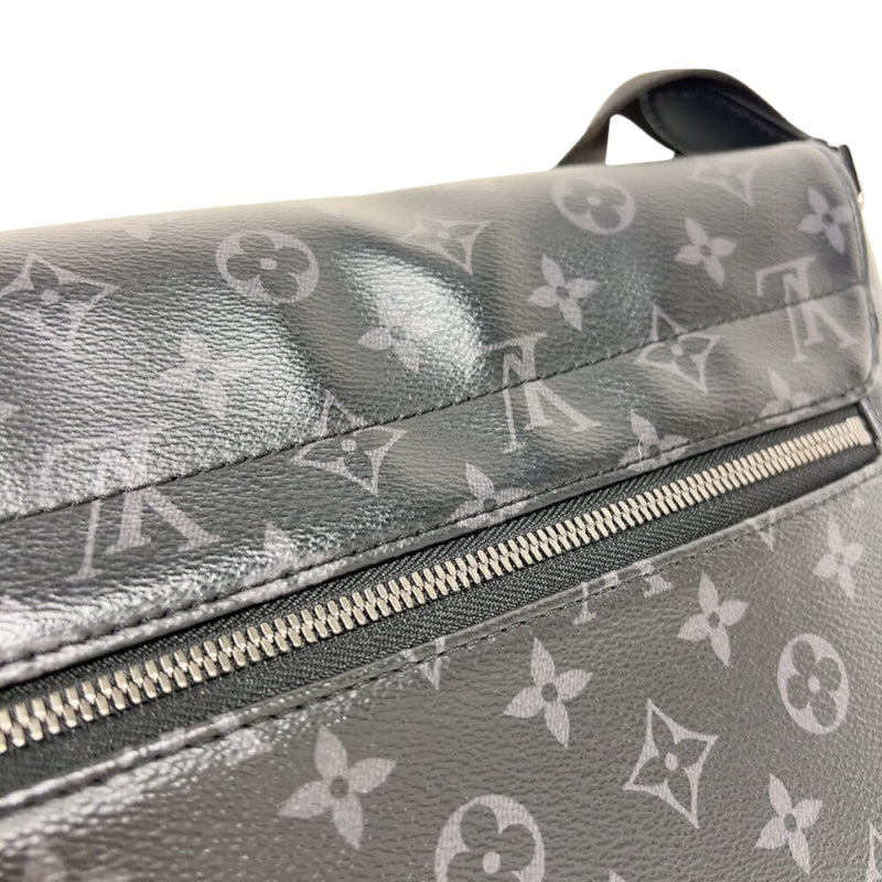 ルイ・ヴィトン LOUIS VUITTON ディストリクトMM M44001 ブラック　シルバー金具 モノグラム・エクリプス メンズ ショルダーバッグ