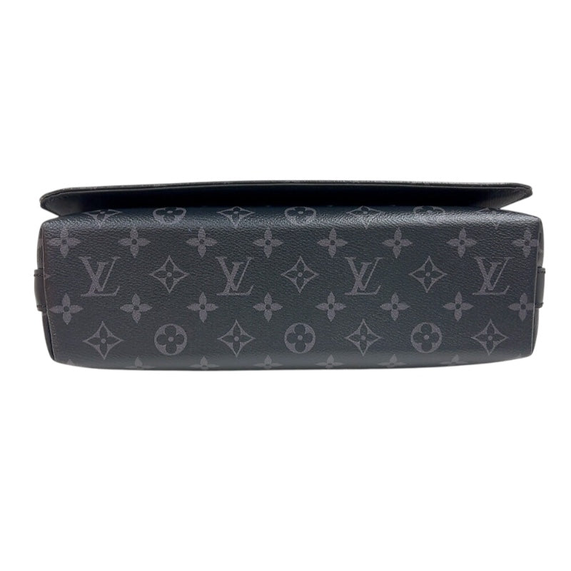 ルイ・ヴィトン LOUIS VUITTON ディストリクトMM M44001 ブラック　シルバー金具 モノグラム・エクリプス メンズ ショルダーバッグ