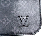 ルイ・ヴィトン LOUIS VUITTON ディストリクトMM M44001 ブラック　シルバー金具 モノグラム・エクリプス メンズ ショルダーバッグ