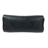ルイ・ヴィトン LOUIS VUITTON ナノ・スピーディ M82450 ブラック モノグラム・アンプラントレザー レディース ショルダーバッグ