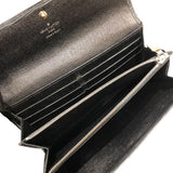 ルイ・ヴィトン LOUIS VUITTON ポルトフォイユ・サラ M63742 ブラック エピ ユニセックス 長財布