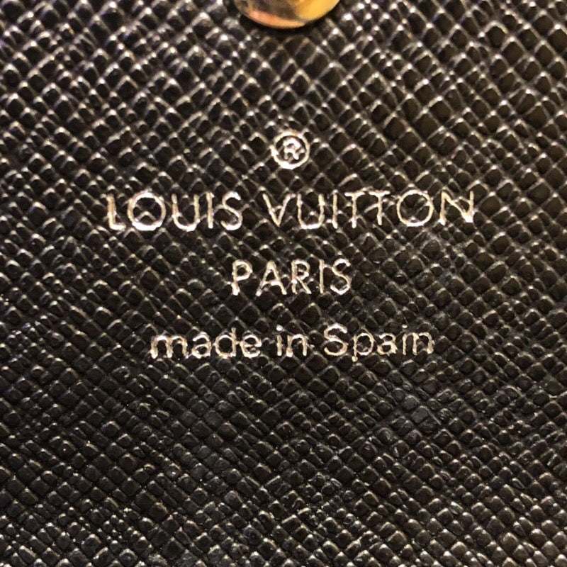 ルイ・ヴィトン LOUIS VUITTON ポルトフォイユ・サラ M63742 ブラック エピ ユニセックス 長財布
