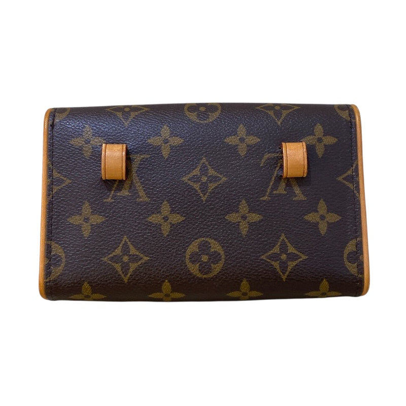 ルイ・ヴィトン LOUIS VUITTON ポシェットフロランティーヌ M51855 ブラウン モノグラムキャンバス レディース ショルダーバッグ
