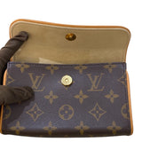 ルイ・ヴィトン LOUIS VUITTON ポシェットフロランティーヌ M51855 ブラウン モノグラムキャンバス レディース ショルダーバッグ