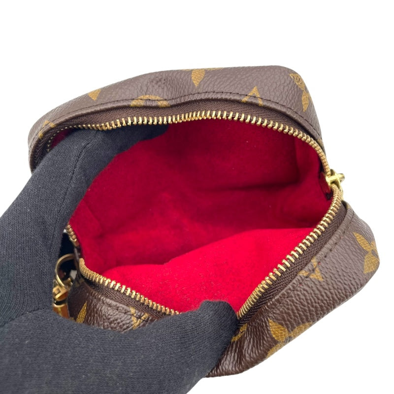 ルイ・ヴィトン LOUIS VUITTON トゥールス・ワピティ M58030 ブラウン モノグラム・キャンバス レディース ポーチ