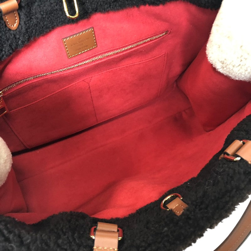 ルイ・ヴィトン LOUIS VUITTON モノグラム テディ オンザゴーGM M55420 ダークブラウン モノグラム・テディ レディース ハンドバッグ