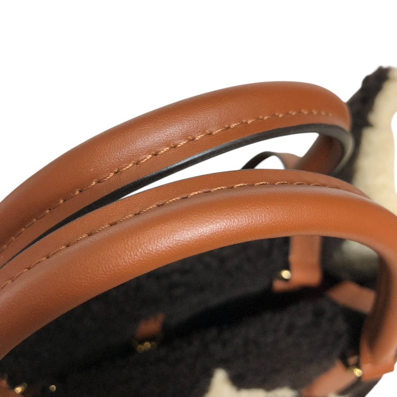ルイ・ヴィトン LOUIS VUITTON モノグラム テディ オンザゴーGM M55420 ダークブラウン モノグラム・テディ レディース ハンドバッグ