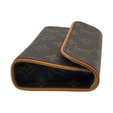 ルイ・ヴィトン LOUIS VUITTON ポシェットフロランティーヌ M51855 ブラウン モノグラムキャンバス レディース ショルダーバッグ