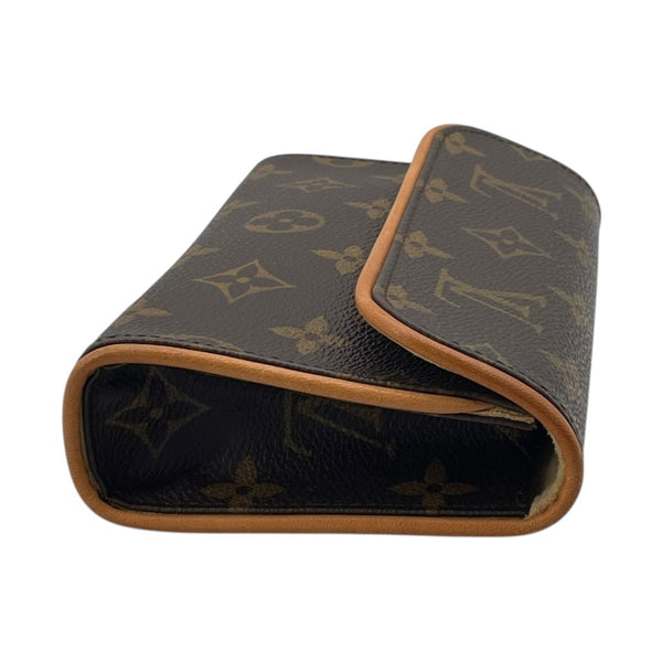 ルイ・ヴィトン LOUIS VUITTON ポシェットフロランティーヌ M51855 ブラウン モノグラムキャンバス レディース ショルダーバッグ