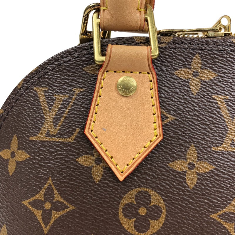 ルイ・ヴィトン LOUIS VUITTON アルマBB  M53152 ブラウン　ゴールド金具 モノグラムキャンバス レディース ショルダーバッグ