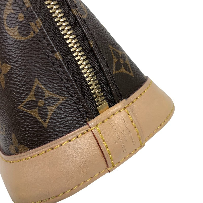 ルイ・ヴィトン LOUIS VUITTON アルマBB  M53152 ブラウン　ゴールド金具 モノグラムキャンバス レディース ショルダーバッグ