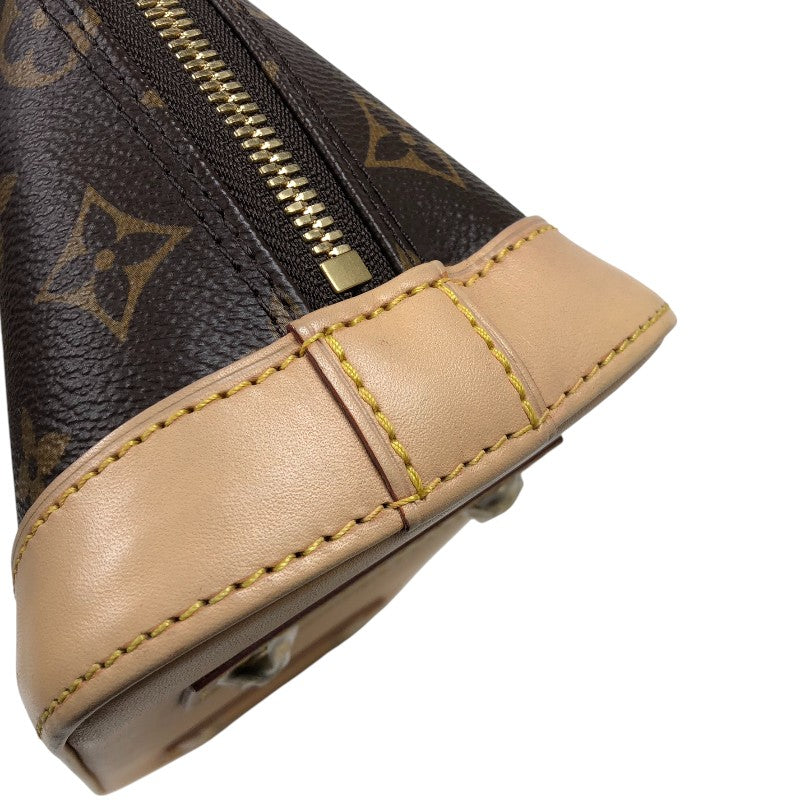 ルイ・ヴィトン LOUIS VUITTON アルマBB  M53152 ブラウン　ゴールド金具 モノグラムキャンバス レディース ショルダーバッグ