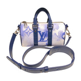 ルイ・ヴィトン LOUIS VUITTON キーポル・バンドリエールXS M45761 シルバー金具 モノグラムウォーターカラー メンズ ショルダーバッグ