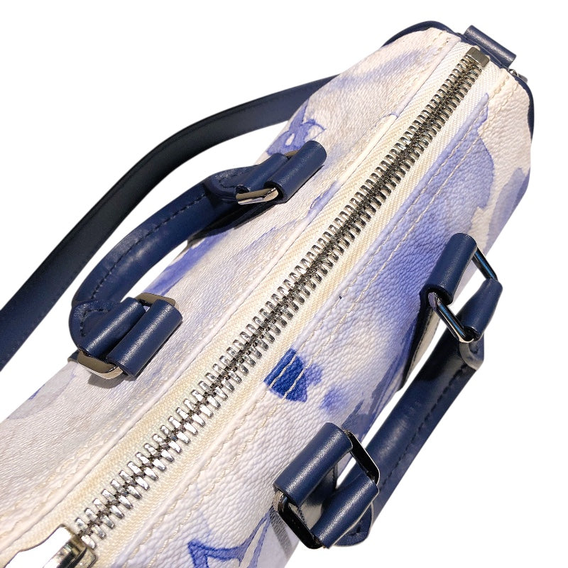 ルイ・ヴィトン LOUIS VUITTON キーポル・バンドリエールXS M45761 シルバー金具 モノグラムウォーターカラー メンズ ショルダーバッグ