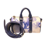 ルイ・ヴィトン LOUIS VUITTON キーポル・バンドリエールXS M45761 シルバー金具 モノグラムウォーターカラー メンズ ショルダーバッグ